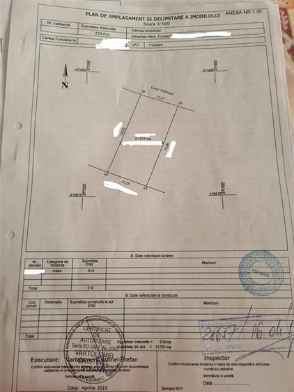 Teren intravilan de vanzare in Livada 1.039mp langa terenul de Tenis - 7