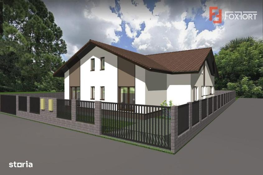 Teren intravilan pretabil constructii, autorizatie + fundatie, Giarmat - 9