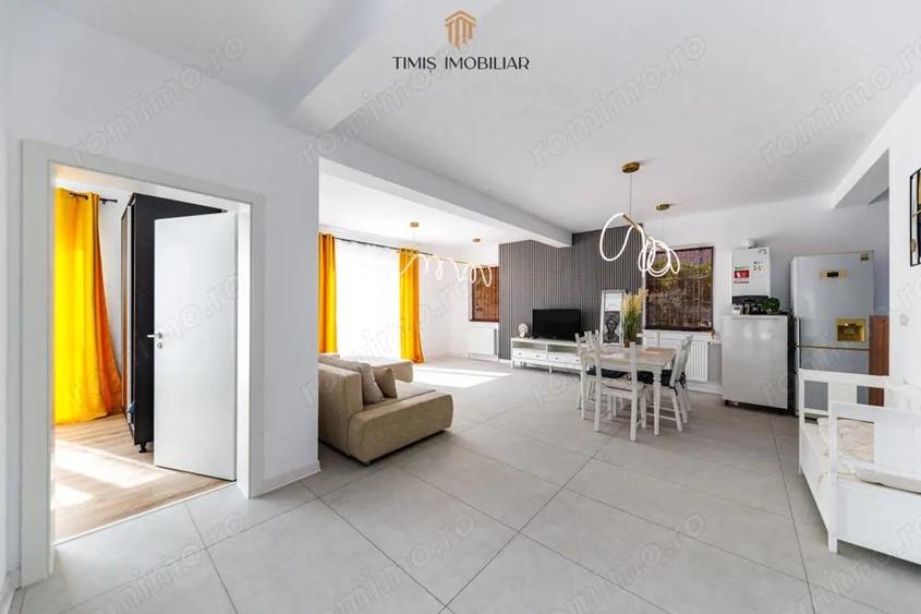 Duplex modern, parter, in Remetea Mare mobilat complet, 3 camere - 7