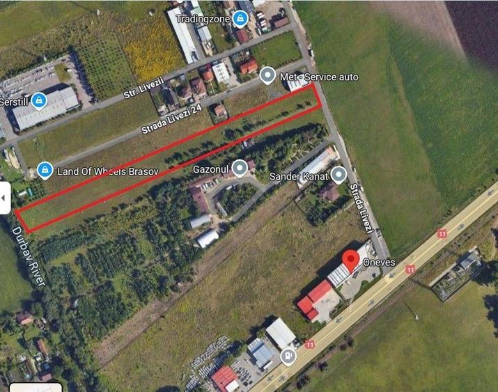 Vanzare teren intravilan langa centura Brasovului,in spate la ONEVES - 1