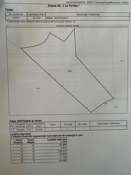 De vanzare 16250 mp teren Sinteu - 4