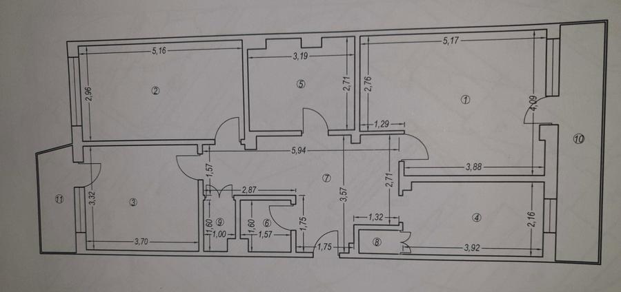 Apartament 3 camere - 1