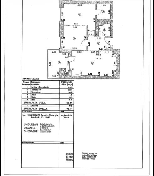 Vanzare apartament 3 camere Cortina North cu parcare si boxa - 20