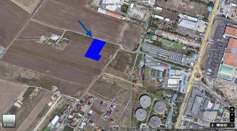 Teren 3342 mp intravilan cu PUZ si CU- zona Hornbach, bulevard Aurel Vlaicu - 1