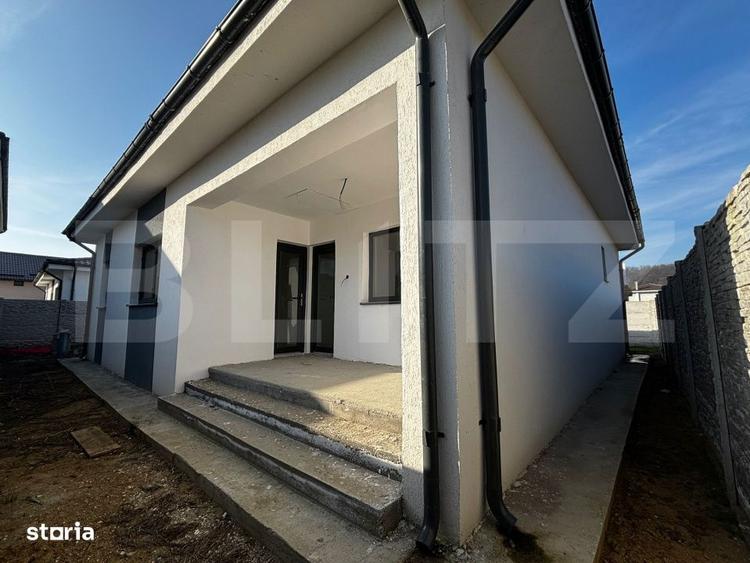 Casa parter 121 mp, 2 dormitoare, 331 mp teren, Leamna de Jos - 3