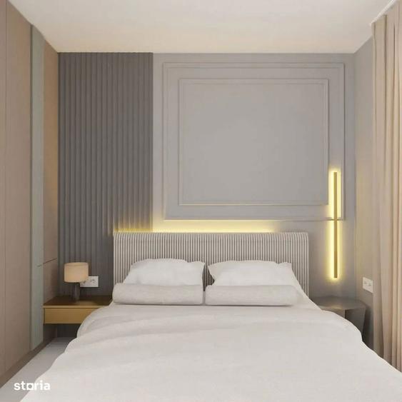 Apartament 2 camere 53 mp, eficient compartimentat, Etaj 2, - 1