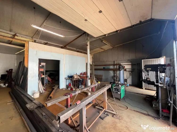 Teren 1500 mp cu hale ?i birouri, acces TIR, zona aeroport - 2