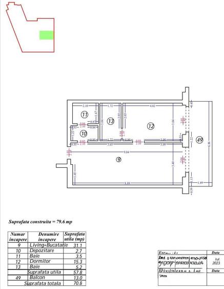 vanzare 2 camere Barrio Unirii - 4