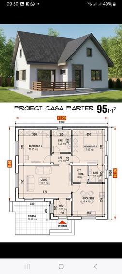 Vand -Schimb,Teren intravilan 730m-Loc de casa - 1
