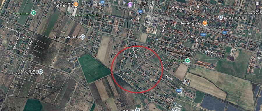 Mosnita Noua - Teren intravilan - S:604mp - FS:14m - Utilitati - 1