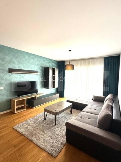 Apartament lux de inchiriat, 2 camere, 51 mp, etajul 1, ultracentral