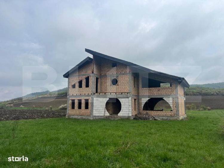 Casa la rosu de vanzare, 260 mp, zona Santana de Mures - 7