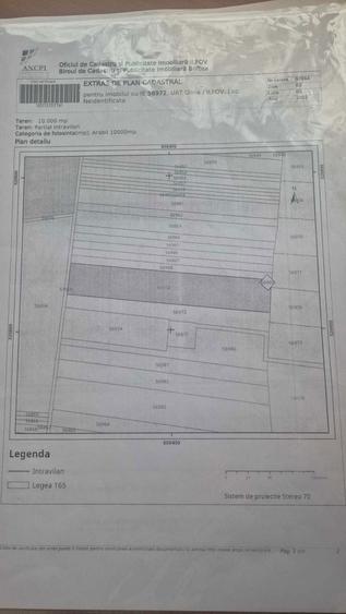 Teren extravilan 10.000 mp Glina, | Stalp curent la teren | TVA - 1
