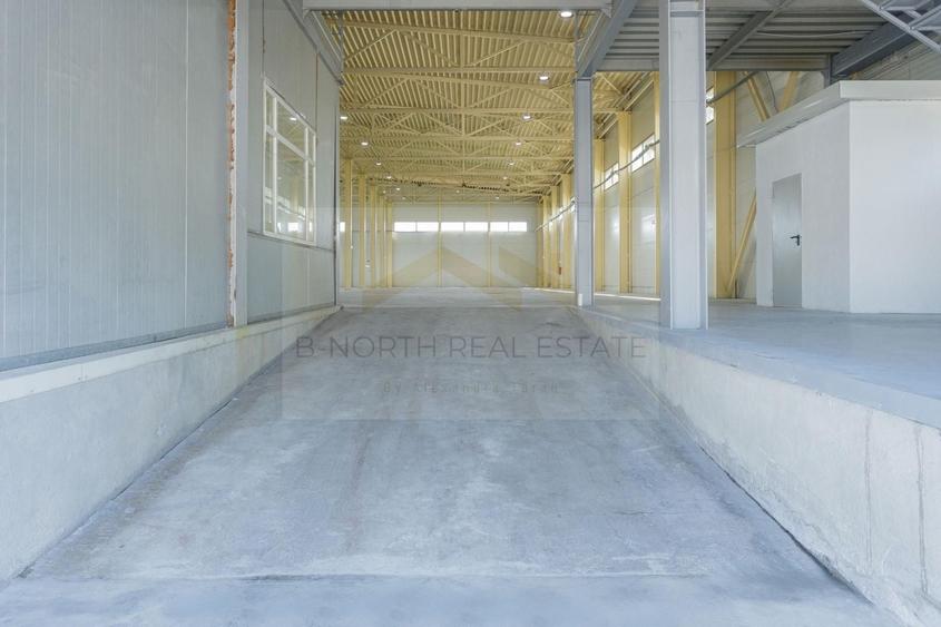 Hală industrială 1000 mp Otopeni | Rampe TIR | ISU | Acces DN1 & Centură - 8