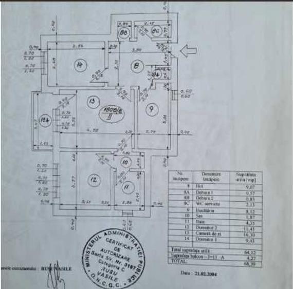 Vand apartament cu 3 camere, 2 bai cu suprafata 70mp in Gura Humorului - 5
