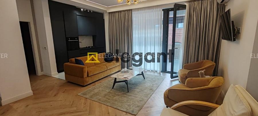 Prima inchiriere, lux! 2 camere, bloc nou, parcare privata, Centru