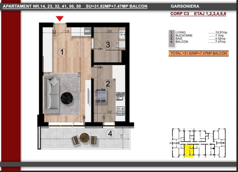 Metrou Berceni Garsoniera 41 MP - 7