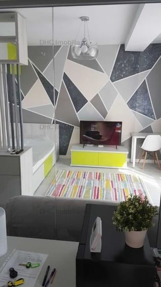 Garsoniera Lujerului Politehnica 21 eesidence pat si canapea - 8