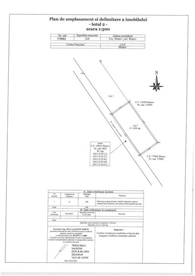 Teren 628mp in Stupini str.Augustin Tătaru  pretabil case/sedii firma - 4
