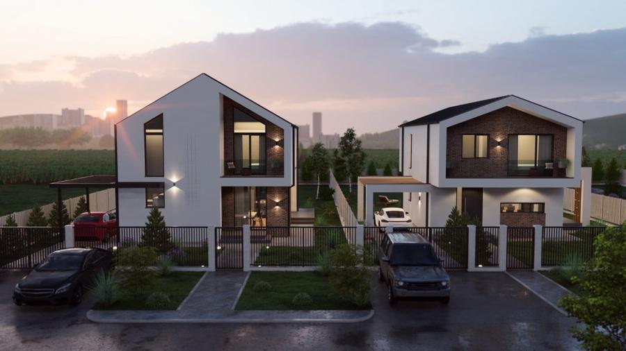 *Vila Bucium-Visan* - 650mp teren - *toate utilitatile* - 17