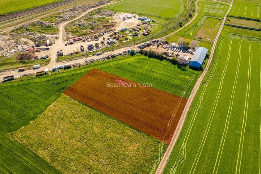 Palas vaporas, teren industrial logistic acces facil Autostrada