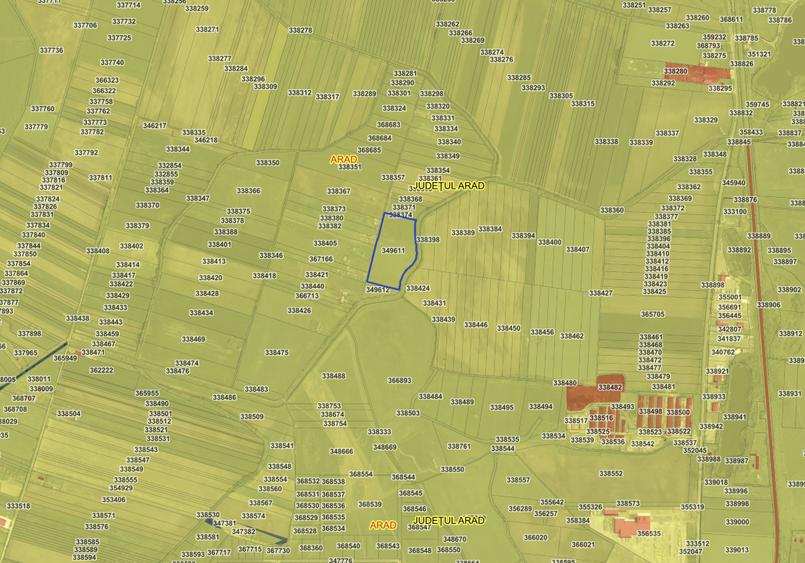 Teren agricol extravilan de 32500 mp, în 3 Insule