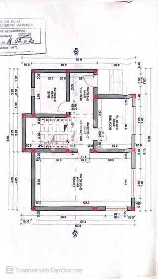 Casă cu 3 camere în Juc-Herghelie