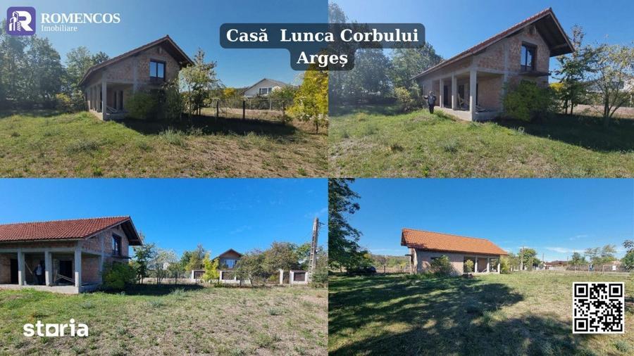 Casă cu 5 camere cu Teren 1225 Mp în Lunca