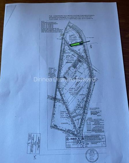 Teren intravilan constructii hale spa?ii comerciale