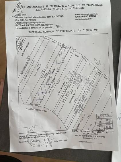 Teren INTRAVILAN de 8100 mp, cu deschidere către Lacul Balotești - 3