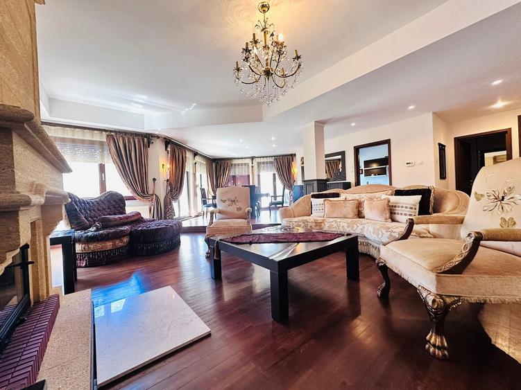 PIPERA || AISB - INCHIRIERE  vila mobilata in complex cu piscina - 2