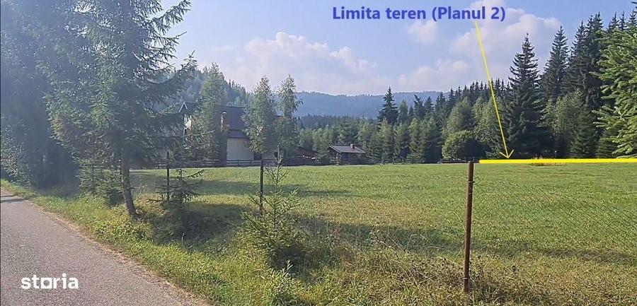 Vatra Dornei - Saru Dornei, Teren S = 6450 mp; 13 km de Vatra Dornei - 1