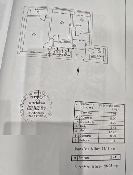 2cam/decomandat/tineretului/centrala/parcare/anvelopat - 5