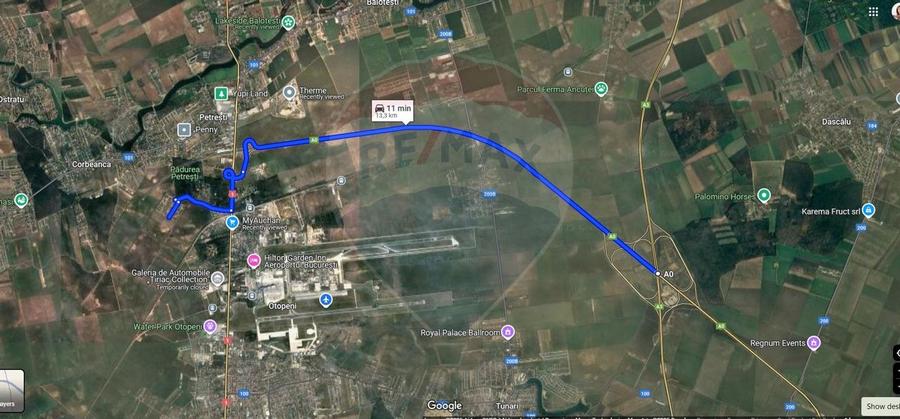 Vanzare teren casa Corbeanca Petresti Parc 414mp certificat urbanism - 11