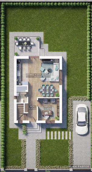 Locuinta Individuala P+1 In Complex Rezidential Cernica - Balaceanca - 3