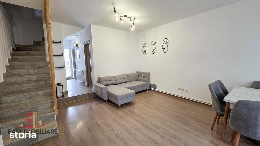 PRET NOU Casa 2 domitoare si living, 2 bai, mobilat utilat, Corunca - 2