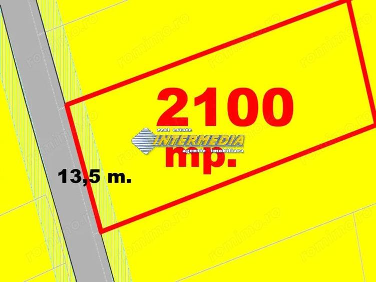 Urgent! Teren intravilan 2100mp in Galda de Jos cu utilitati - 2
