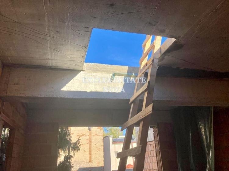 Vila in constructie  faza la rosu | P+1+Terasa 100 mp | Garaj dublu | Teren 187 - 8