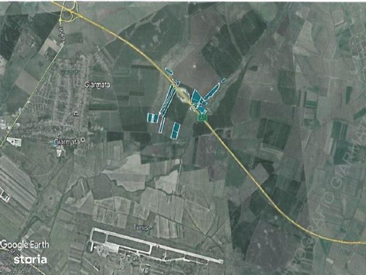 Teren de vanzare 35.000 mp, Giarmata- Timis , autostrada - 1