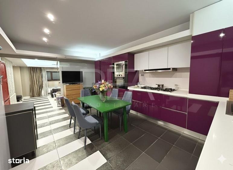 Apartament cu 2 camere semidecomandat, mobilat în Moșilor