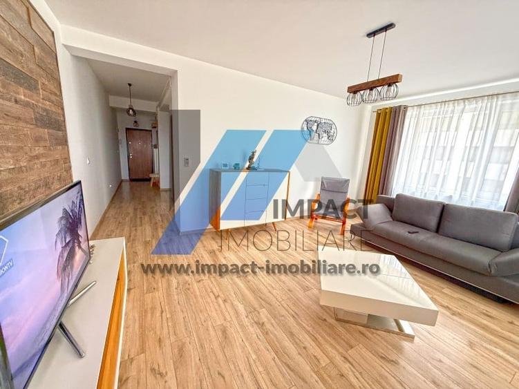 2 camere LUX, mobilat si utilat, bloc 2020, centrala termica, 70mp, loc parcare - 1