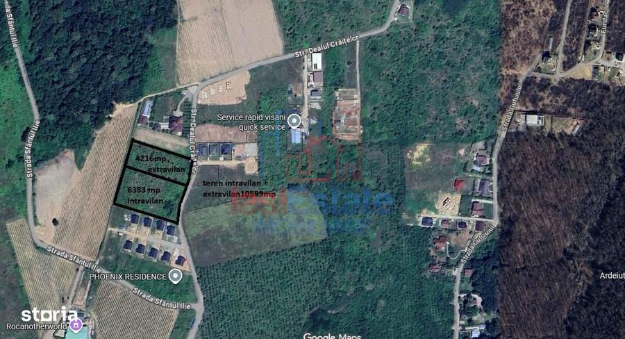 Visan str Dealul Craitelor TEREN 6383mp si 4217mp utilitati si trans - 1