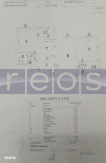 OPORTUNITATE DE VANZARE APARTAMENT 3 CAMERE CENTRALA TERMICA 2 BAI - 1