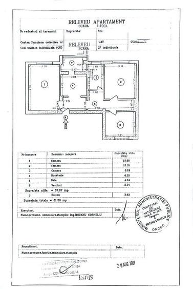 Inel 1(COD 05) - | Open House 29 Martie | 3 Camere Decomandat - 12