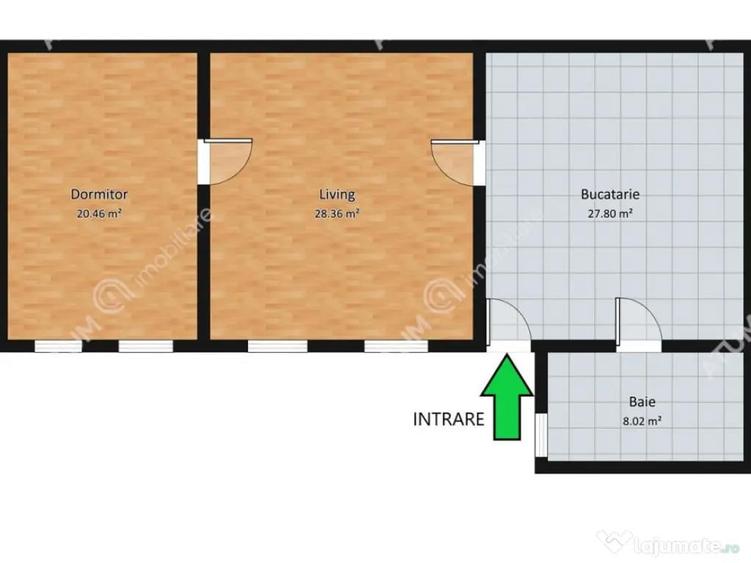 Apartament la casa cu 3 camere in zona Piata Cluj din Sibiu - 4