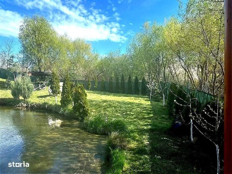 Teren de 6000mp, iaz cu peste, livada de nuci - Ilisesti - 30 km de Su - 9
