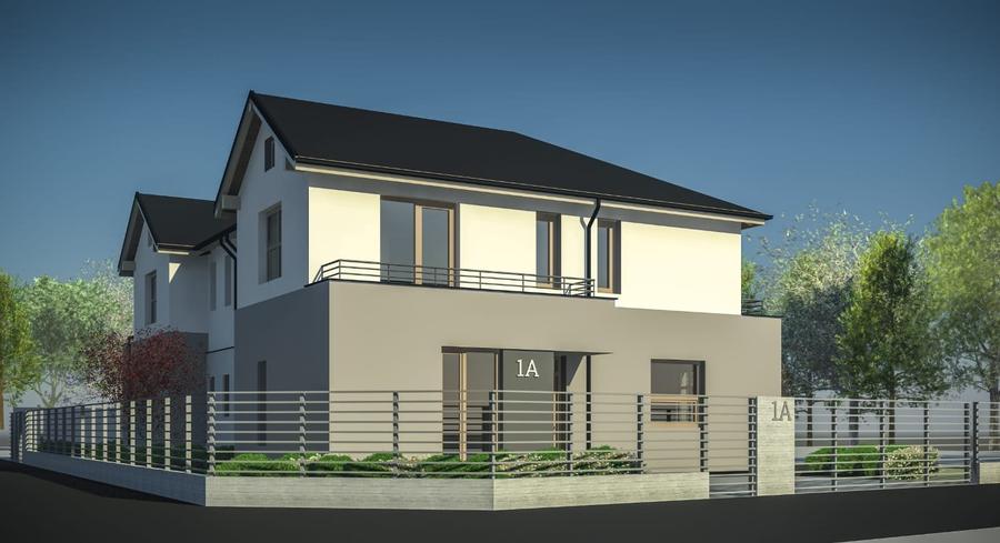 Sanandrei – ½ Duplex  5  Camere – Teren - 5