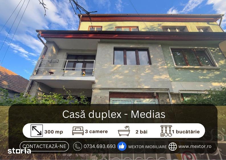 Casă cu 3 camere decomandat cu Teren 300 Mp în Central