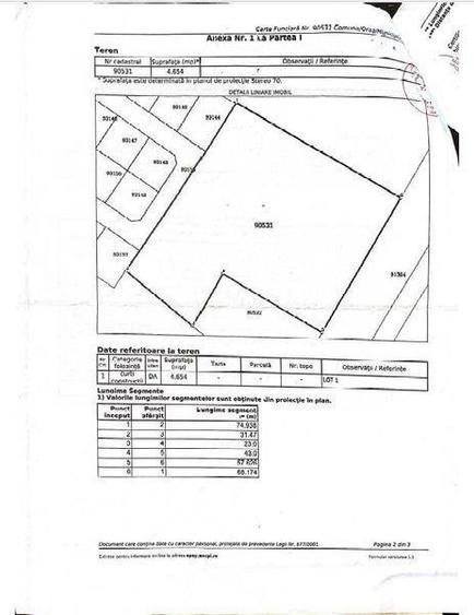 Teren Radu Negru - Grigore Alexandrescu - Centura - 1