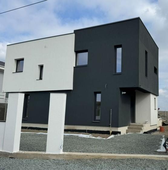 Sacalaz, 1/2 Duplex P+E, 4 Camere,2 Bai,Proiect Modern - 2